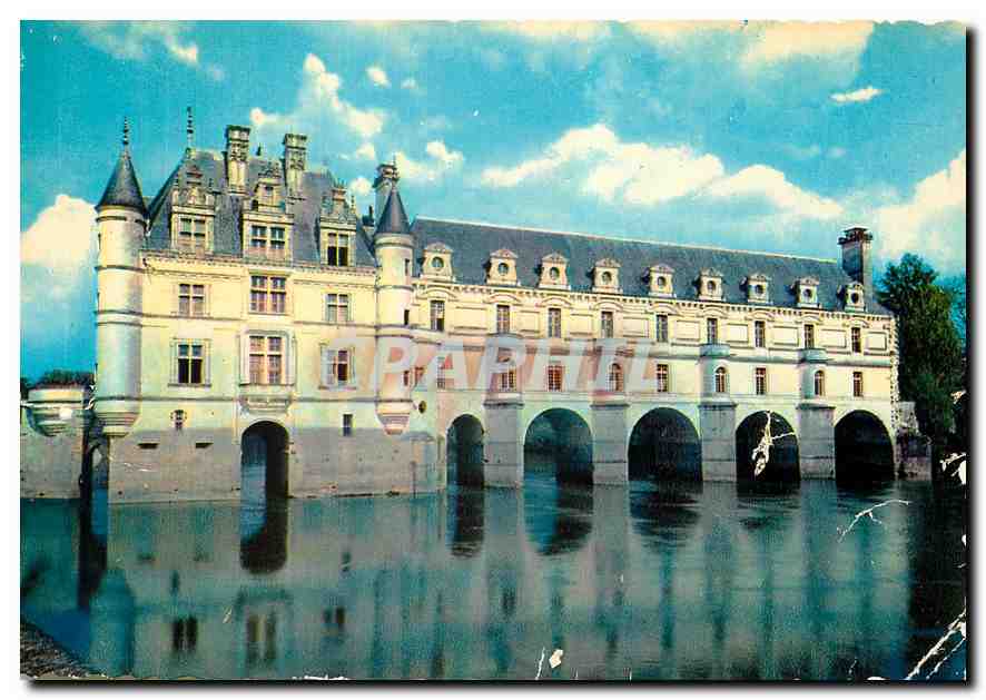 CPM Vallee de la Loire Le chateau de Chenonceau 