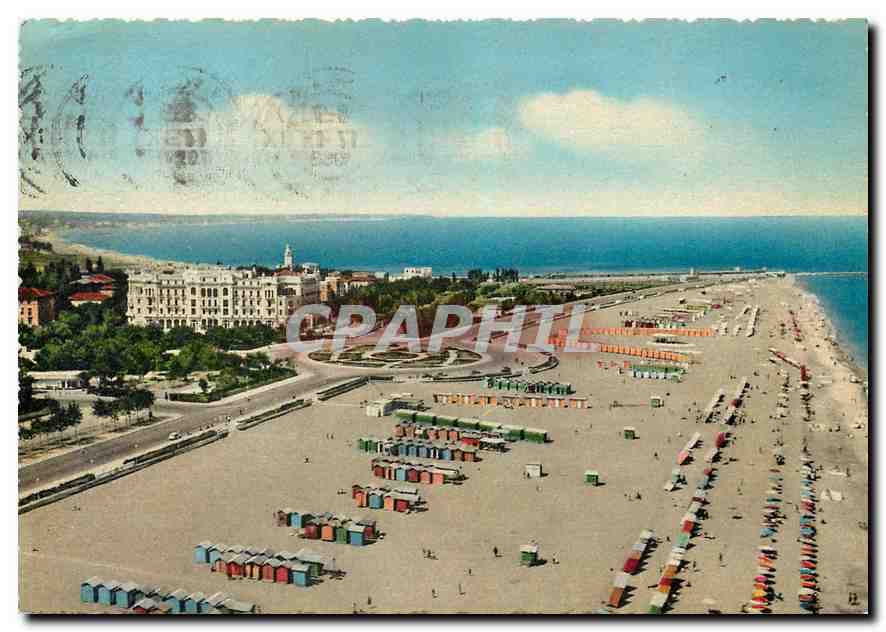CPM Riviera di Rimini Vue aerienne 