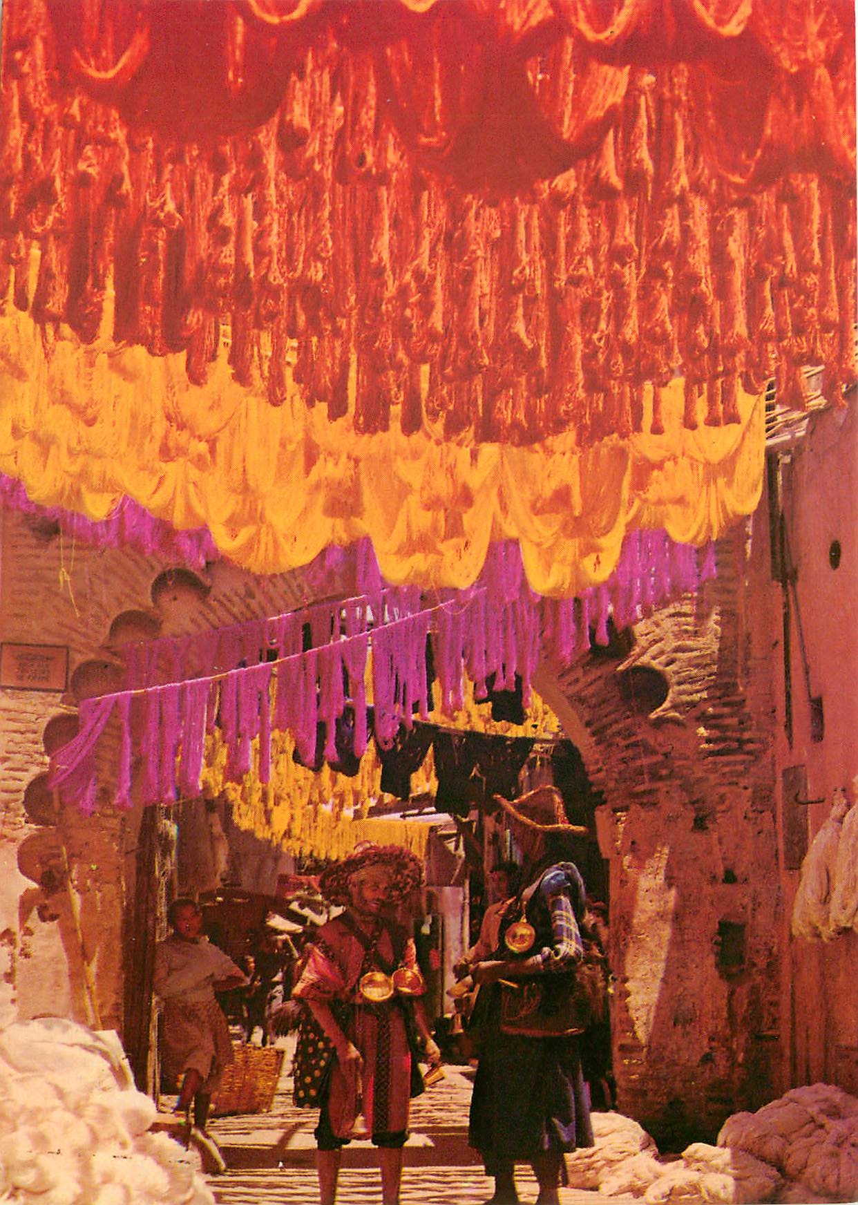 CPM Sortileges et Couleurs dans les Souks de Marrakech 