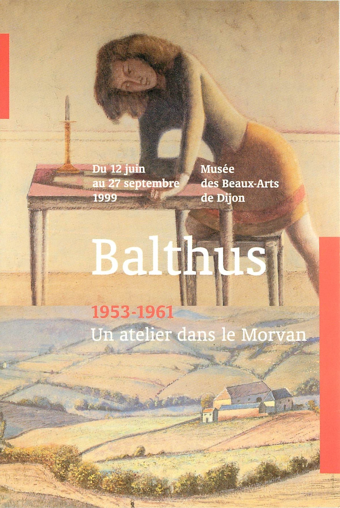 CPM Balthus 1953 1961 un Atelier dans le Morvan 