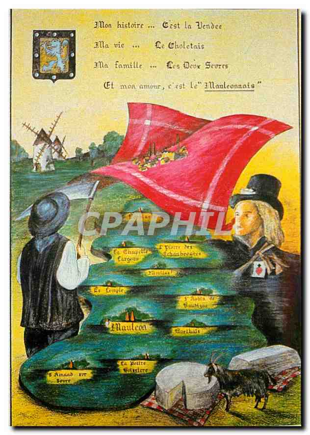 CPM Lem Mauleonnais deux Sevres 1er prix du Concours de l'affiche organise par le Syndicat d'Initiat