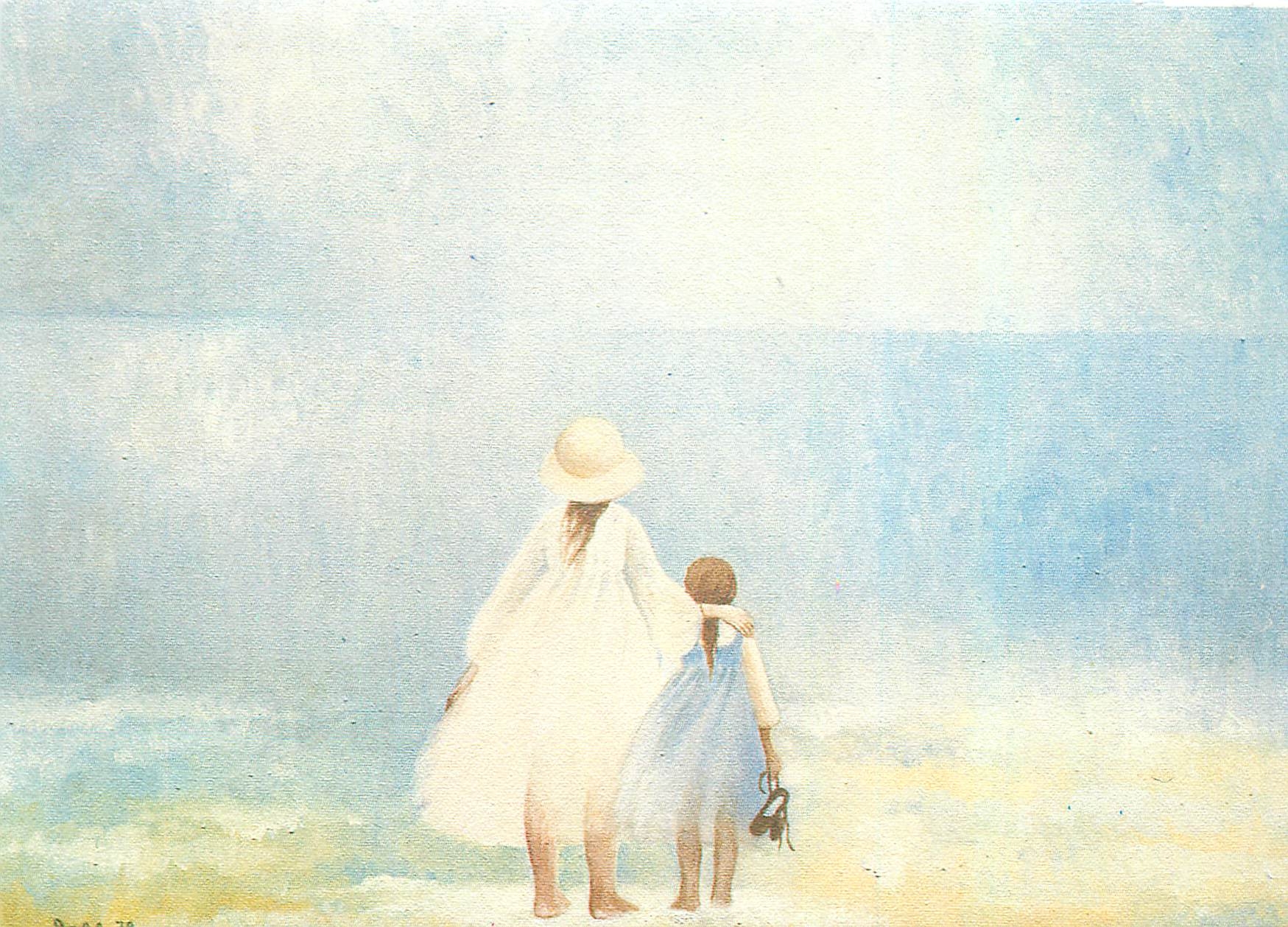 CPM Enfants a la plage 