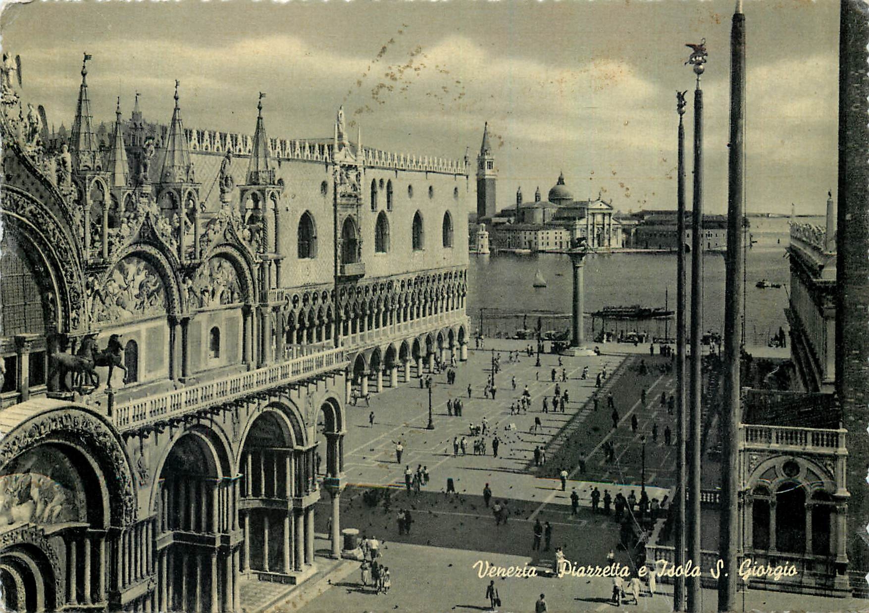 CPM Venezia St Mark Piazzetta et Isle S Giorgio 