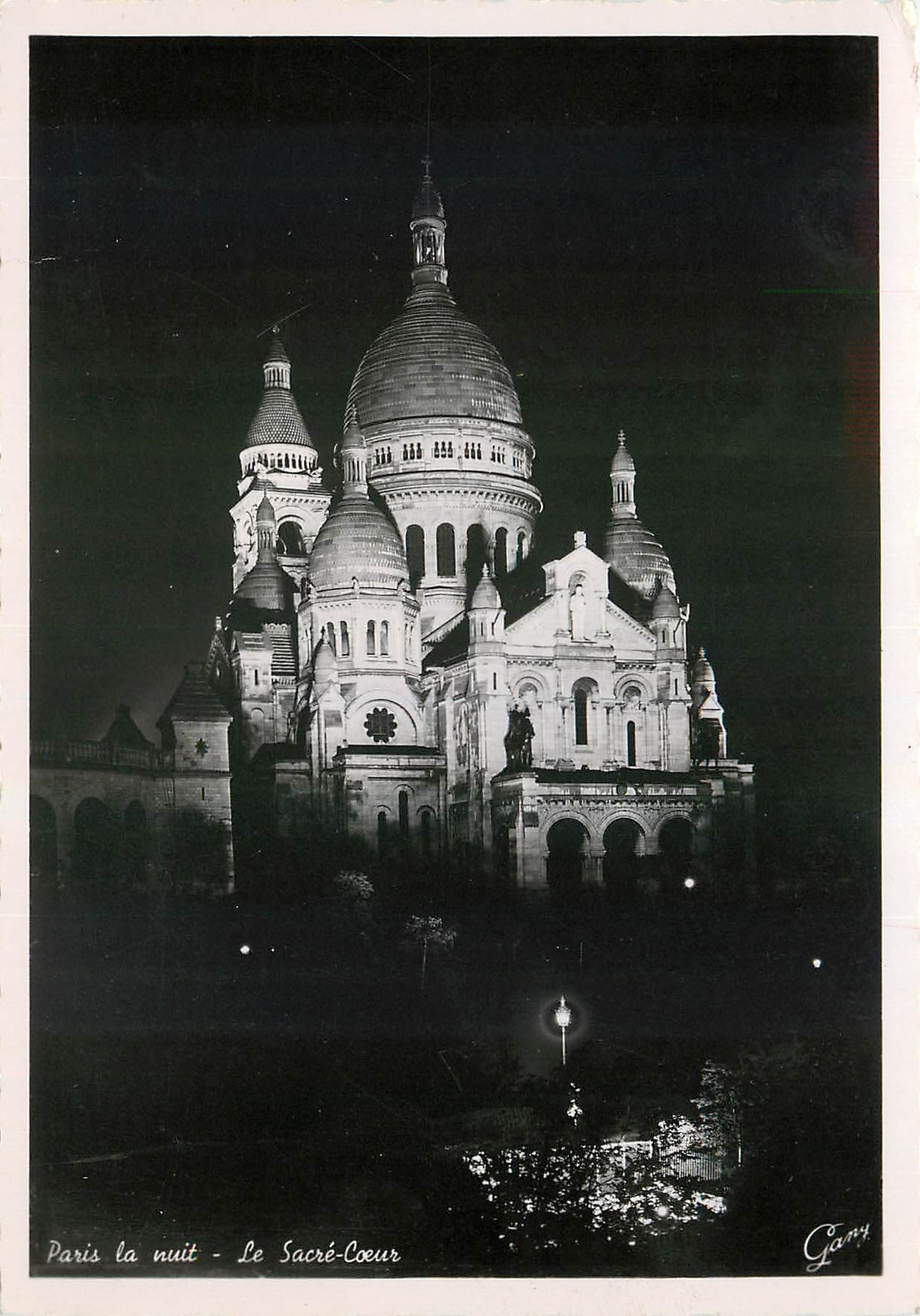 Paris la nuit - Le Sacré-Cœur — Ganny, n° 2071
