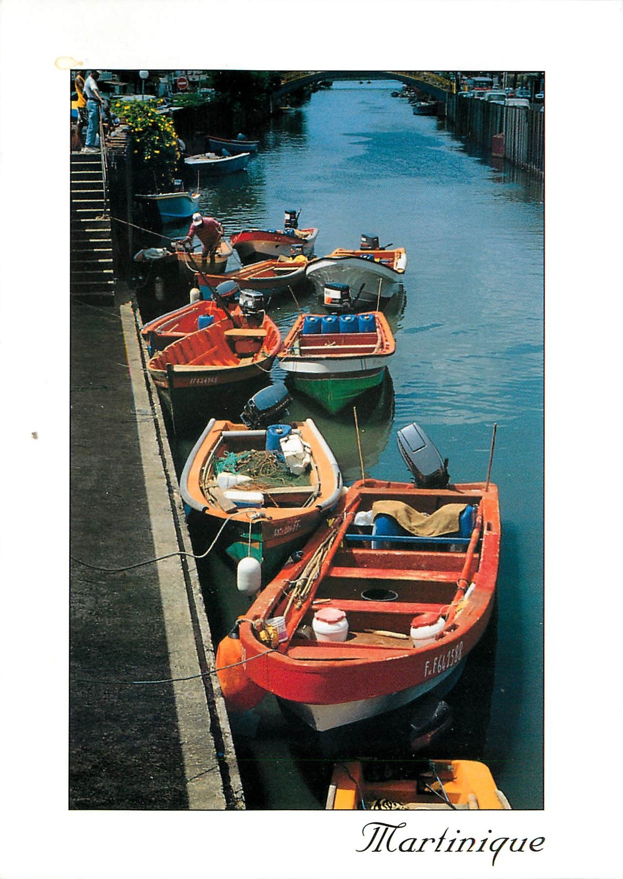 CPM Fort de France Canal Madame Martinique