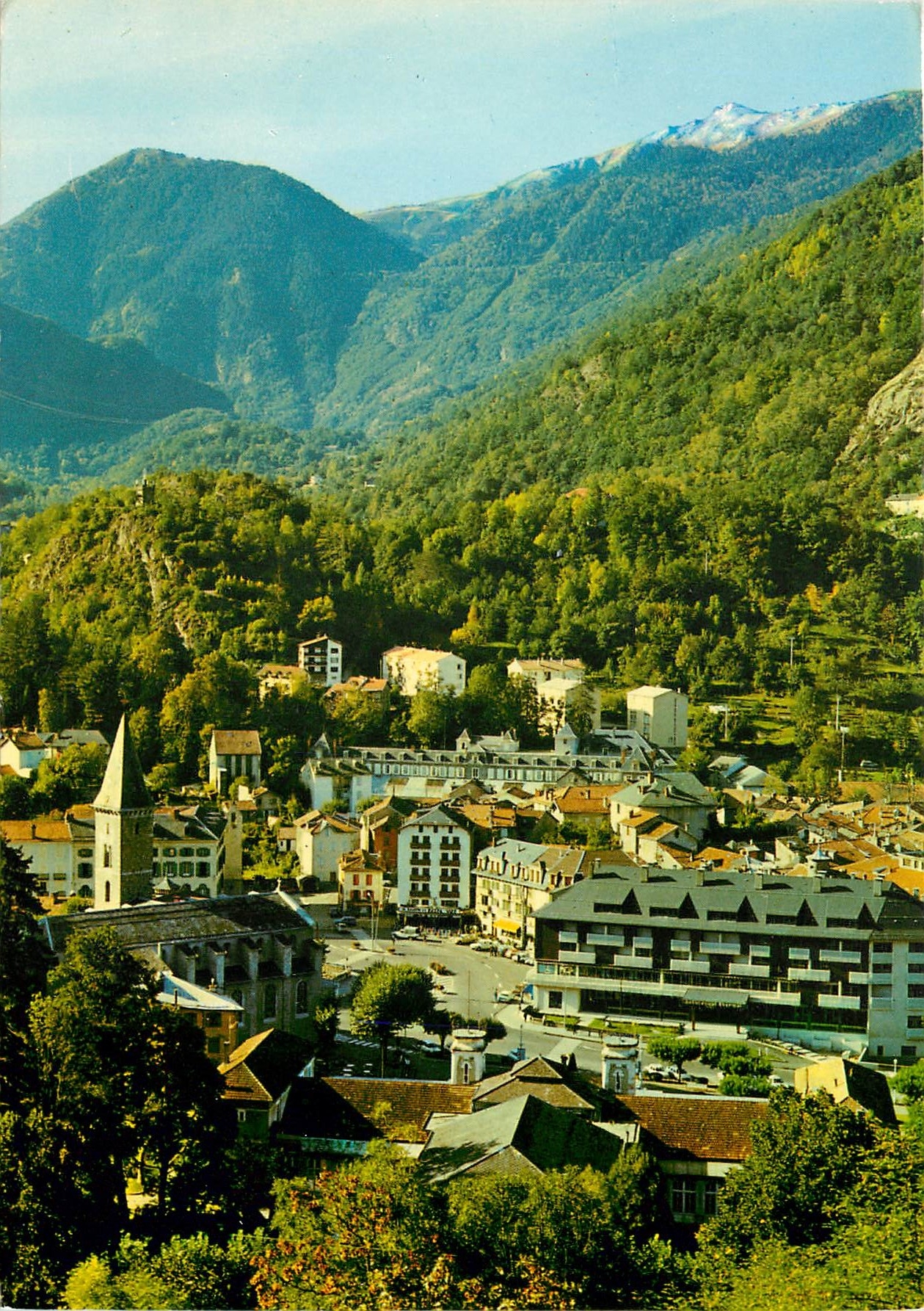 CPM Ax les Thermes Station thermale Vue generale 