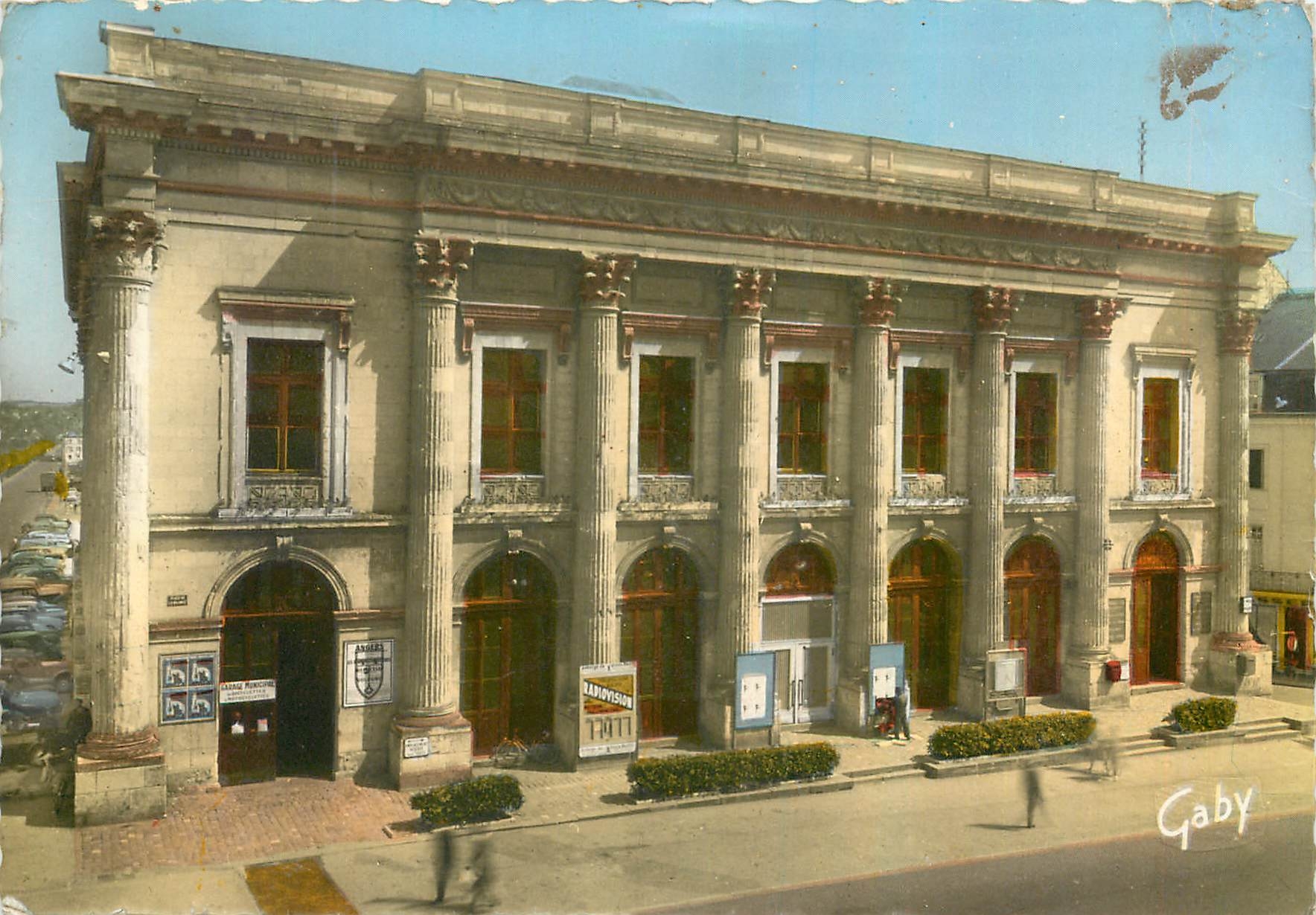 CPM Saumur M et L Le Theatre 