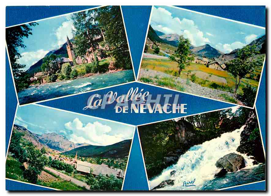 CPM Les Hautes Alpes touristiques La pittoresque vallee de Nevache et de la Claree H A Val des Pres 