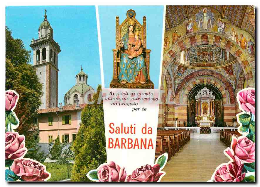 CPM Un pensiero Una preghiera Santuario di Barbana Grado Gorizia 