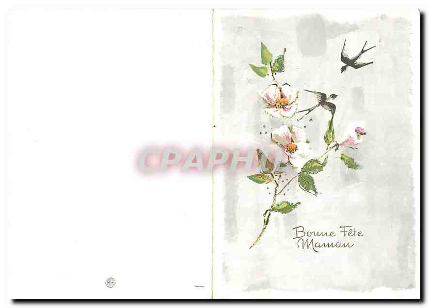 CPM Bonne fete Maman Fleurs