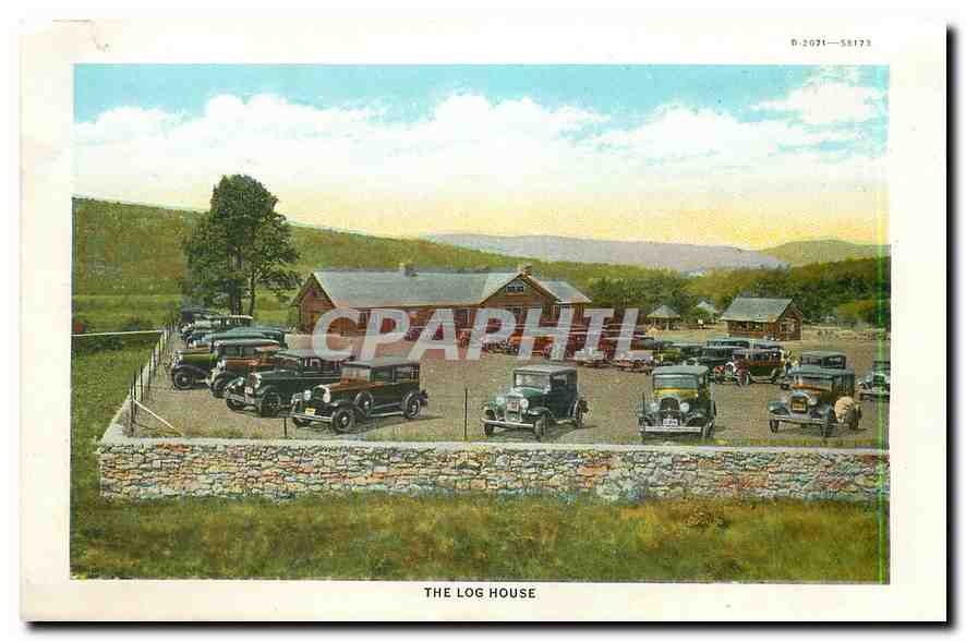 CPM The log House Fort Ticonderoga Sally Port and West Demilune 