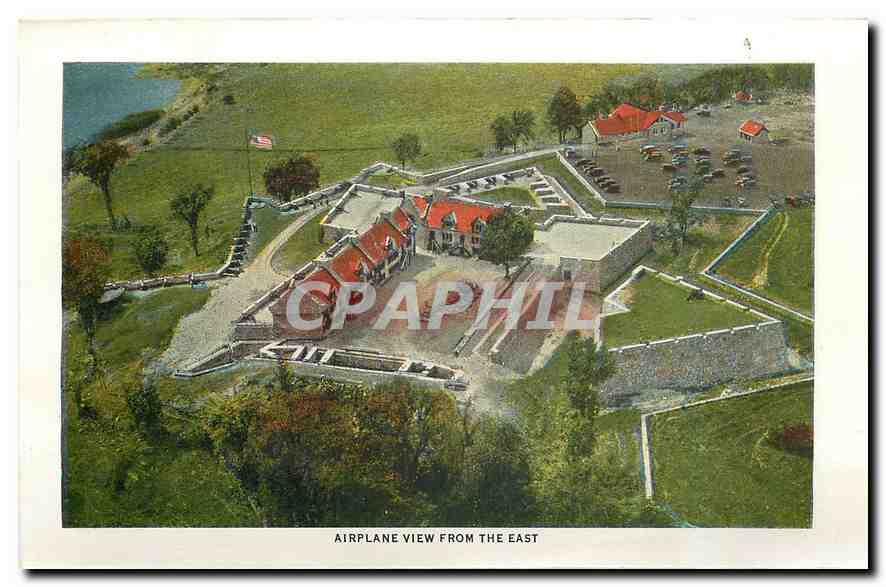CPM Airplane View From the East The Flag Bastion 