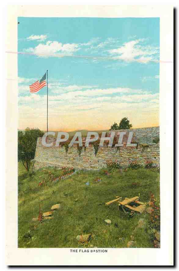 CPM Airplane View From the East The Flag Bastion  — Back