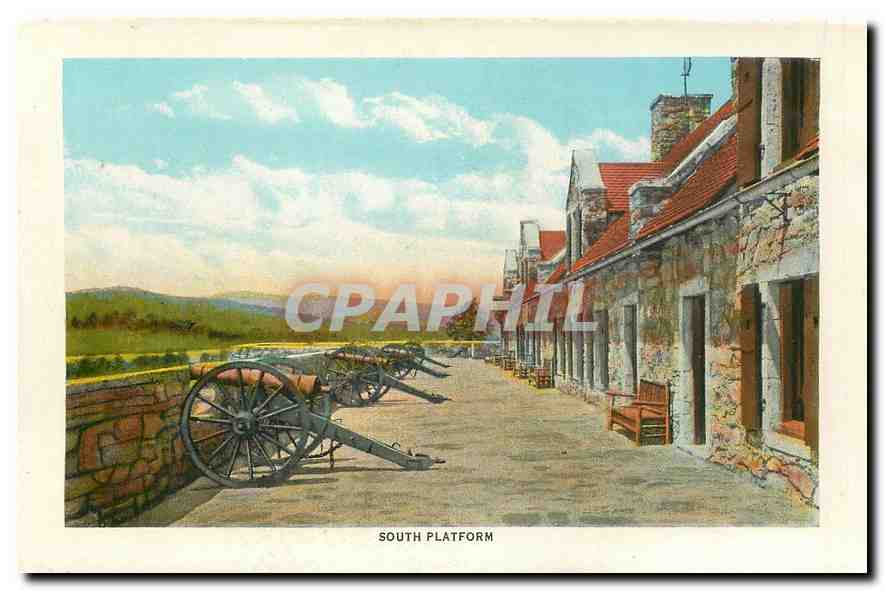 CPM Looking south from fort Ticonderoga South Platform  — Back