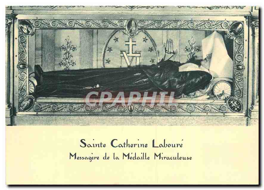 CPM Sainte Catherine Laboure Chapelle de la Medaille Miraculeuse 