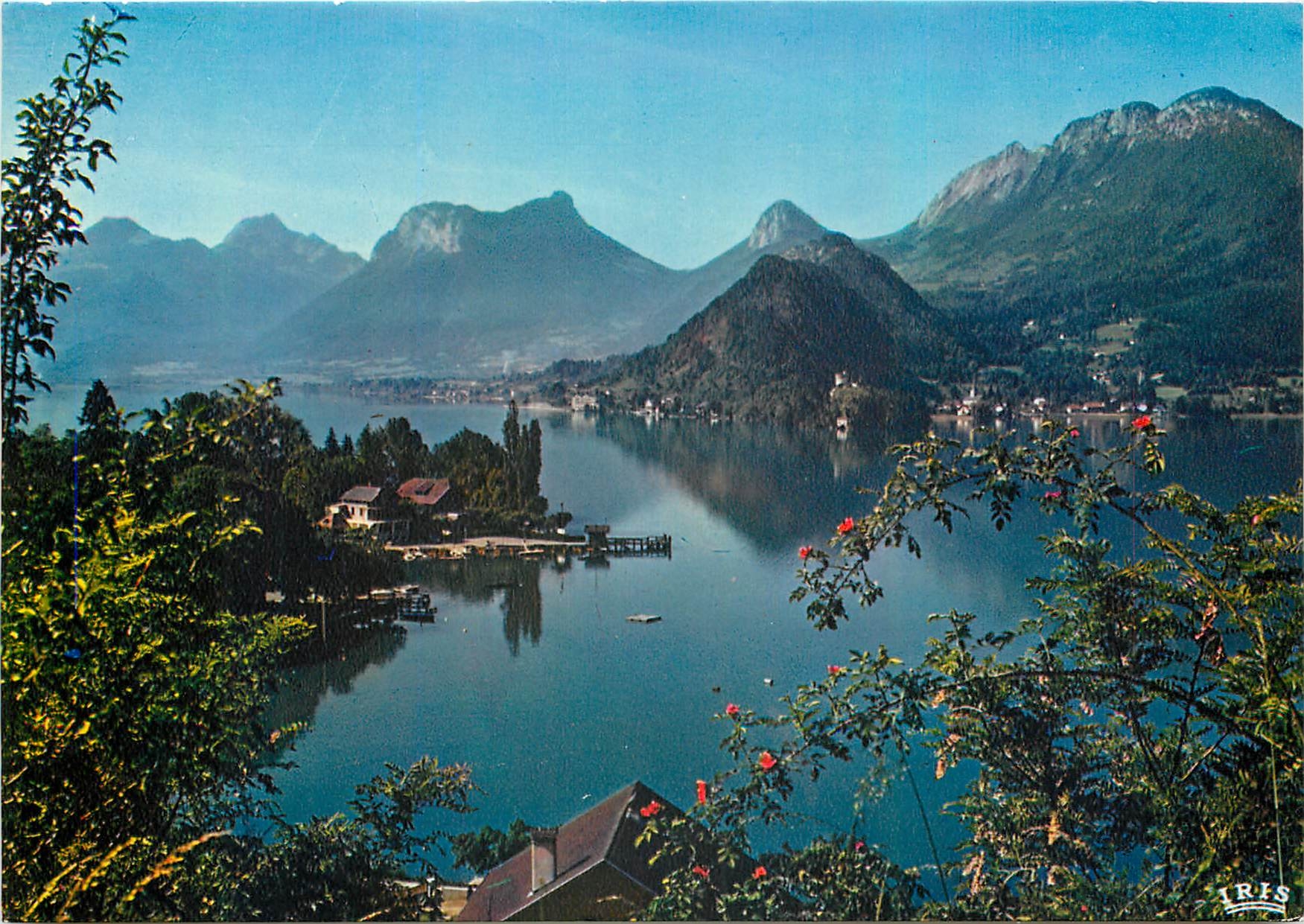 See Annecy — Bucht von Talloires und Halbinsel Duingt — IRIS