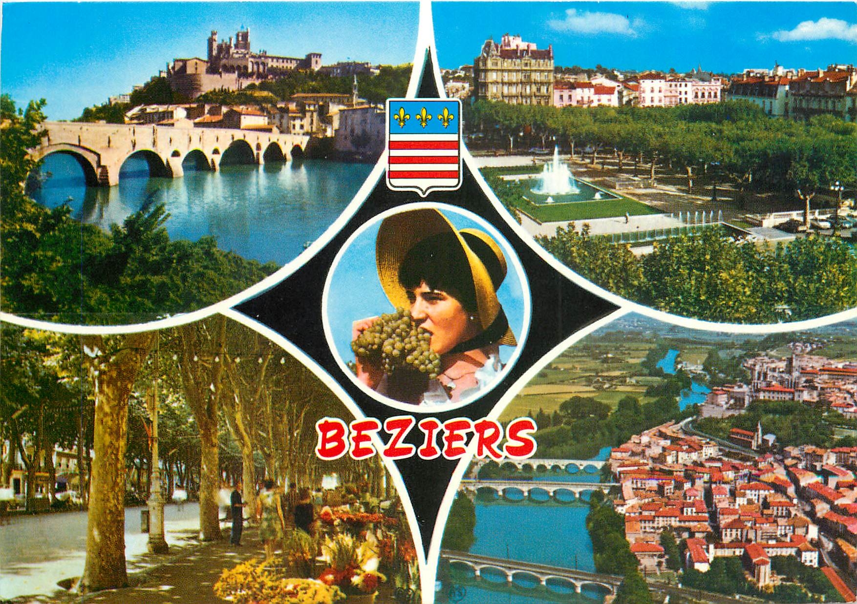 CPM Beziers Herault Divers aspects de la Ville 