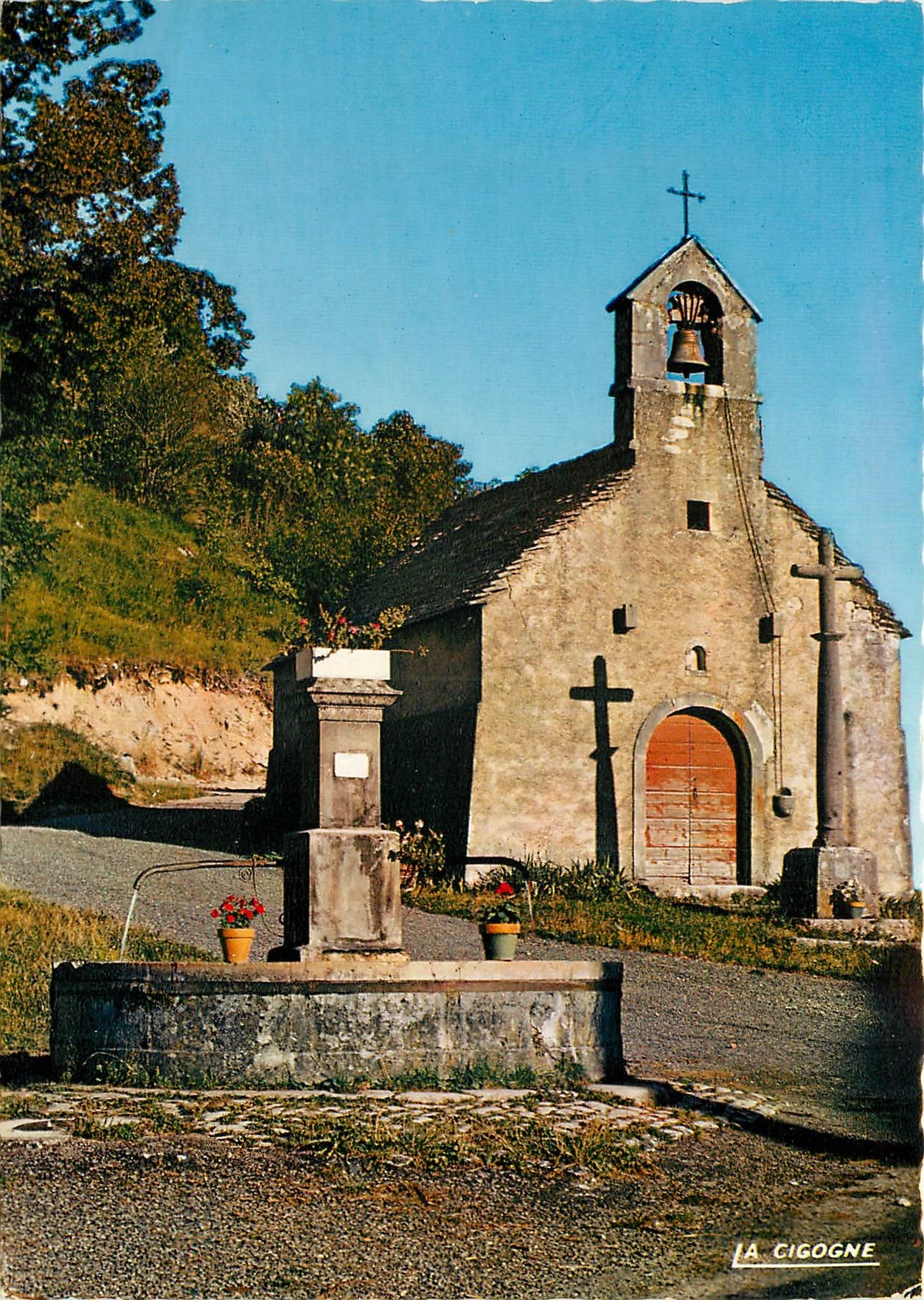 CPM La petite eglise de montagne 