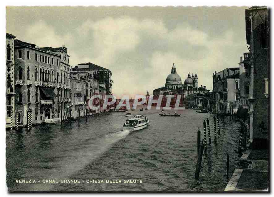 CPM Le Grand Canal et Eglise de la Salute 