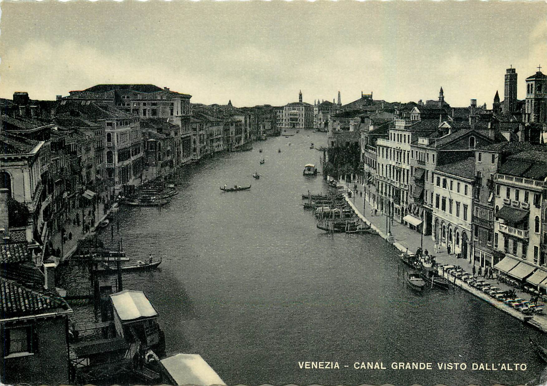 CPM Le Grand Canal vu du haut 