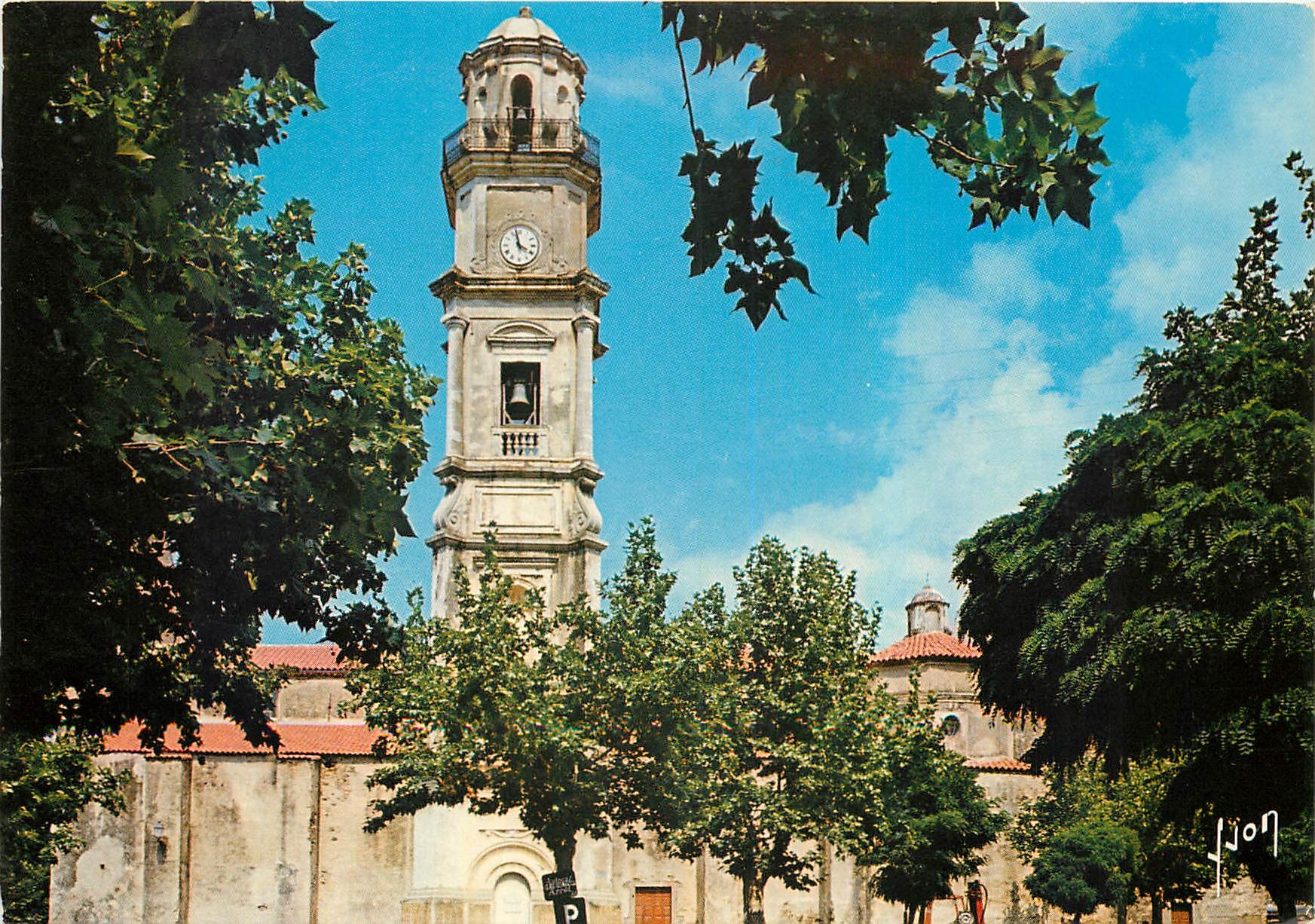 CPM Couleurs et Lumiere de France La Corse Oasis de Beaute Calenzana Corse Sur la Place l'Eglise Sai
