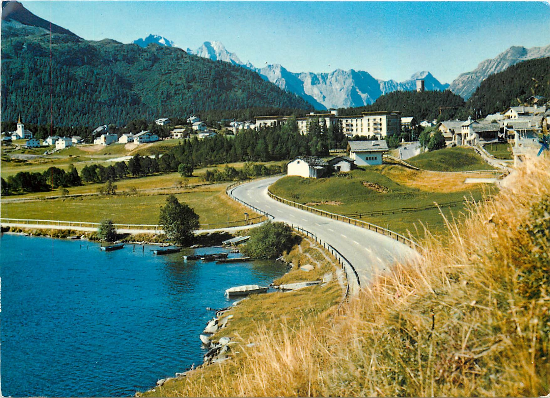CPM Maloja mit Bergellerberge 