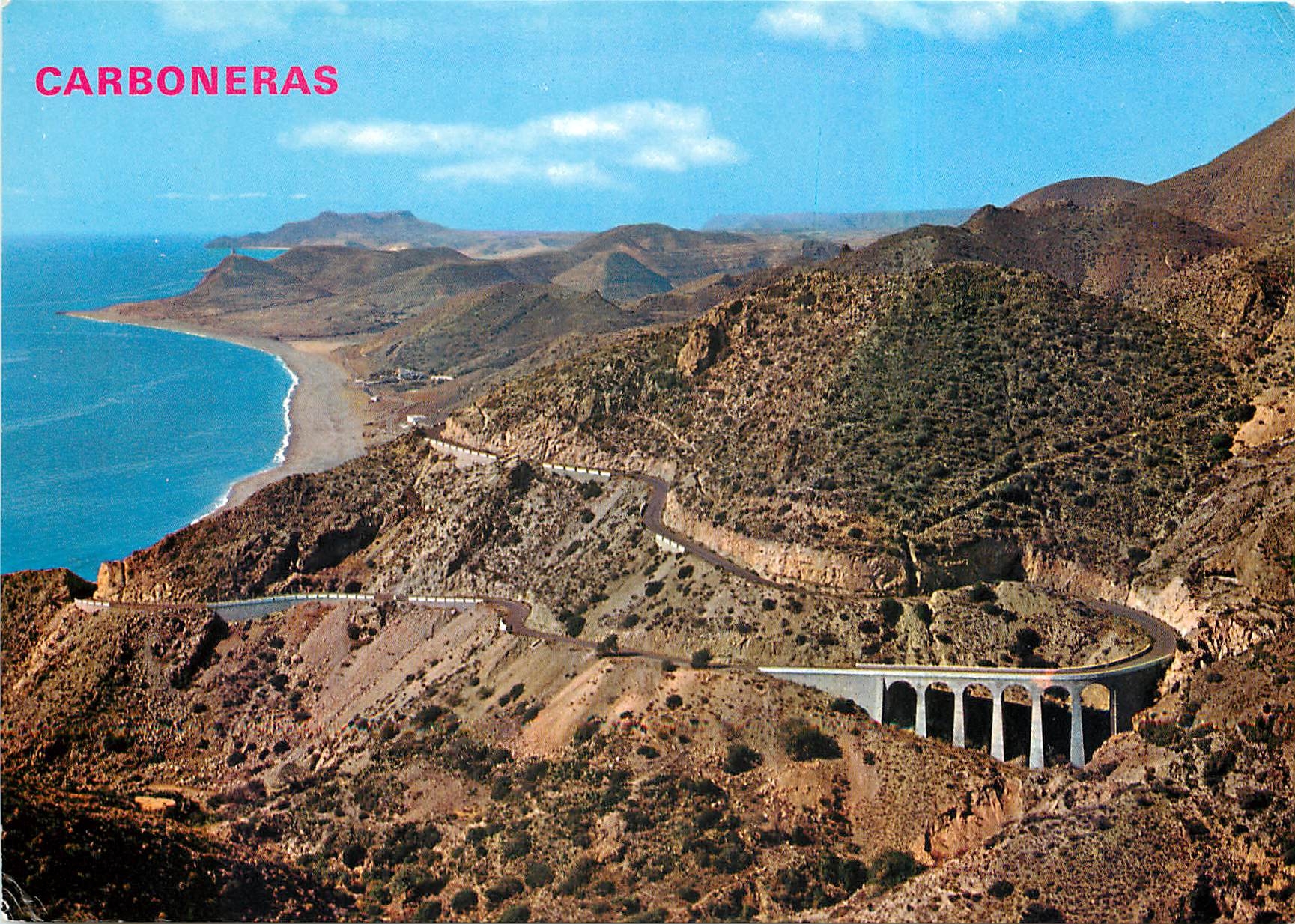 CPM Carboneras Almeria Espana Vue sur la plage Algarrobicos 