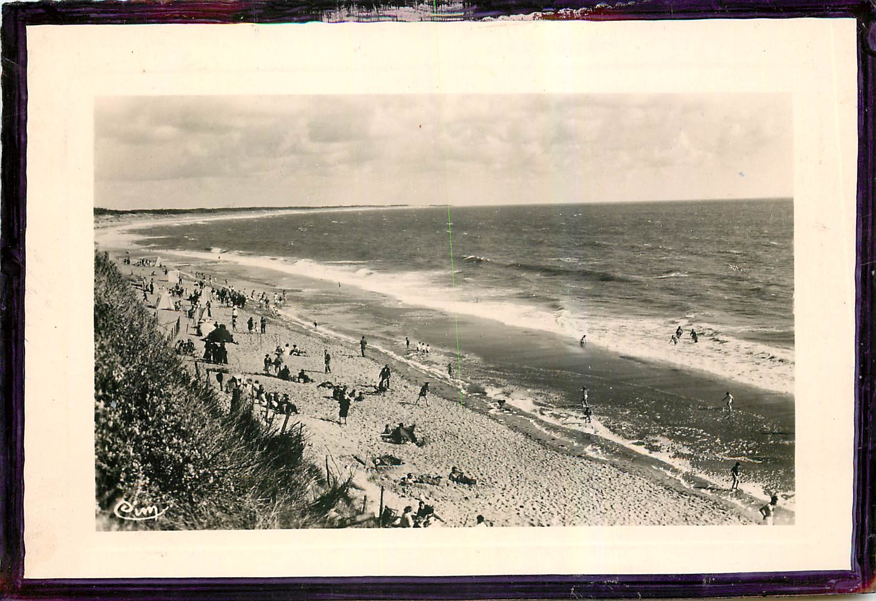 CPM Longeville sur Mer Vendee La Plage 