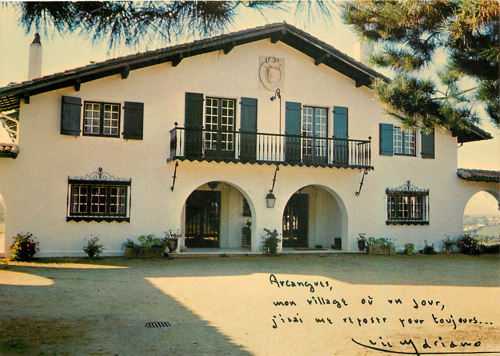 CPM Arcangues Pyrenees Atlantiques Belle maison basque 