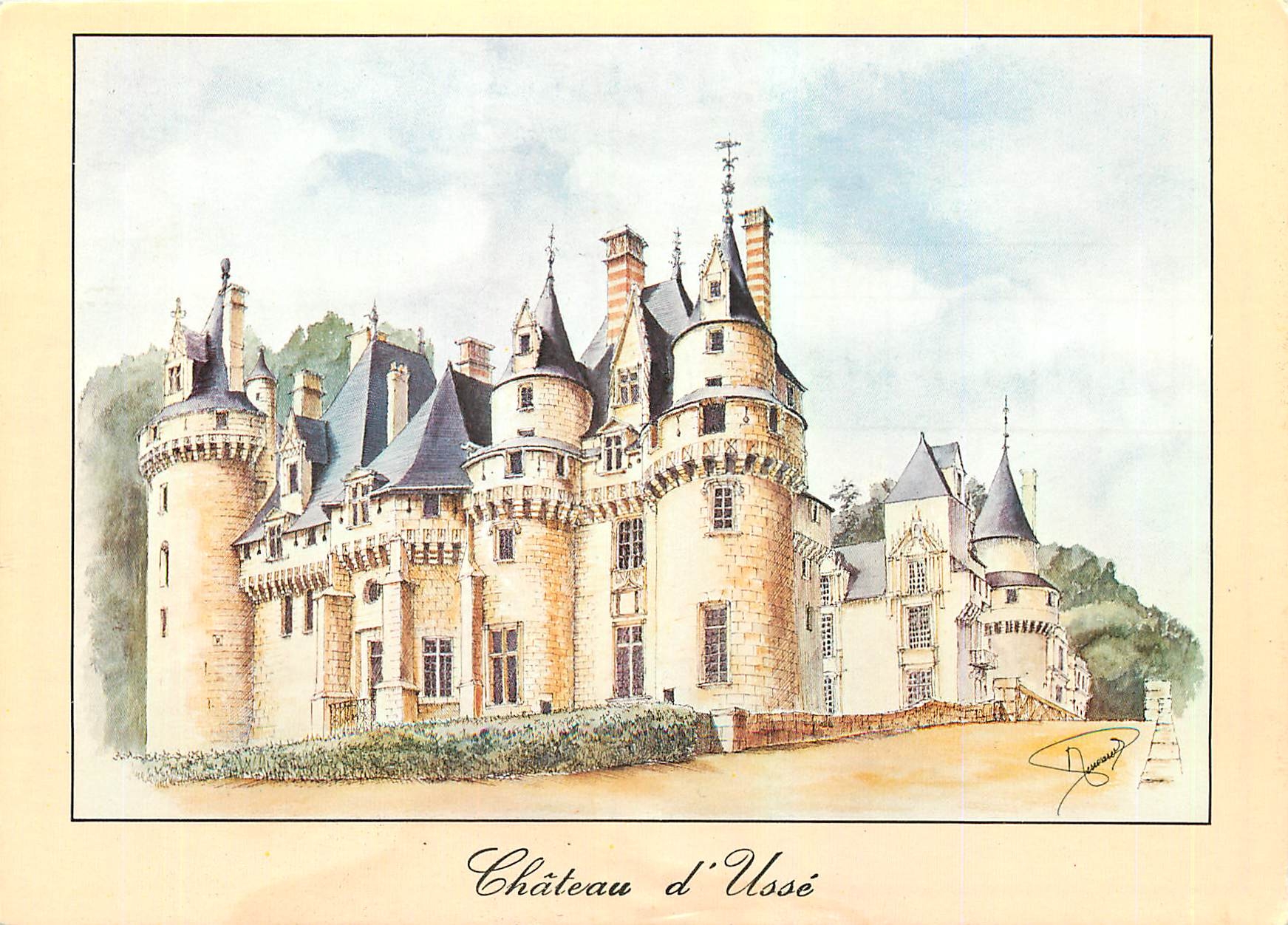 CPM Chateau d'Usse 