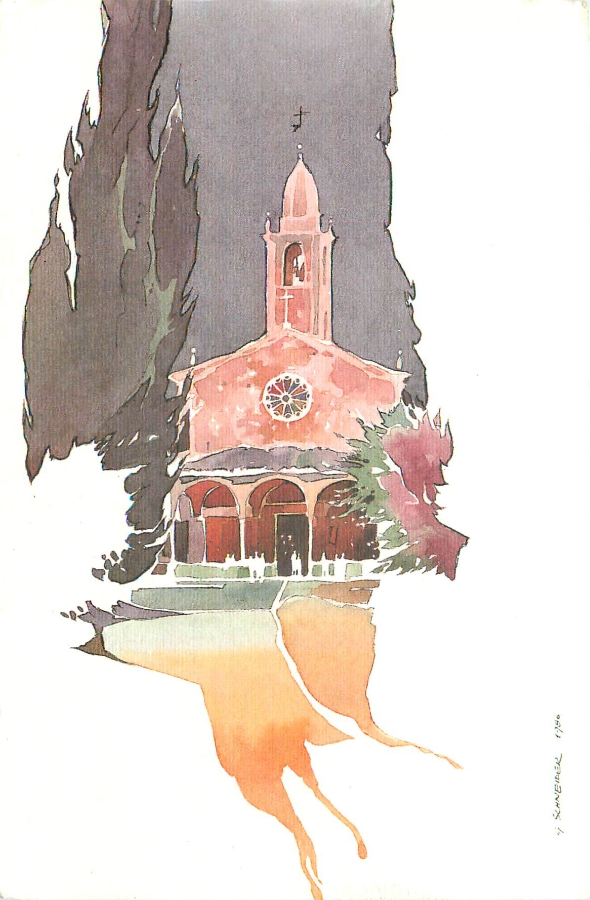 CPM Serie Change et Souvenir Peschiera Madonna del Frassino 