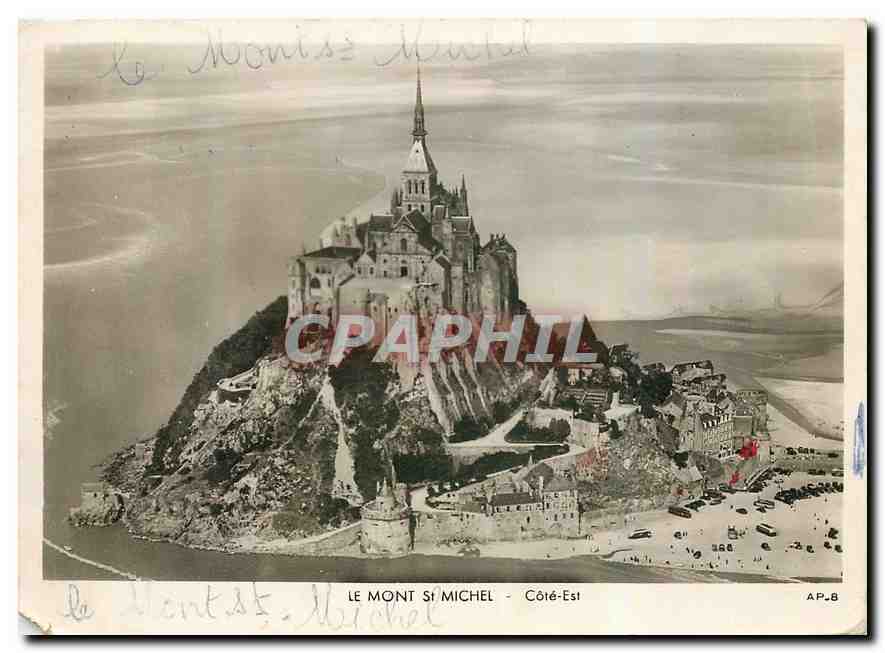 Le Mont Saint-Michel - Côté-Est — AP-8 — Aéno-Photo (N°19) — Pontorson