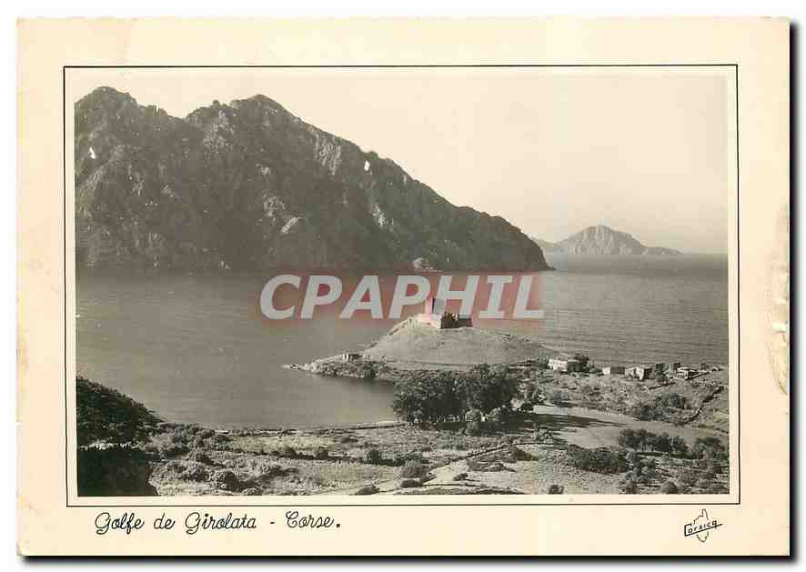 Golfe de Girolata - Corse — CPAPHIL, éditeur Brusca, n° de série non visible