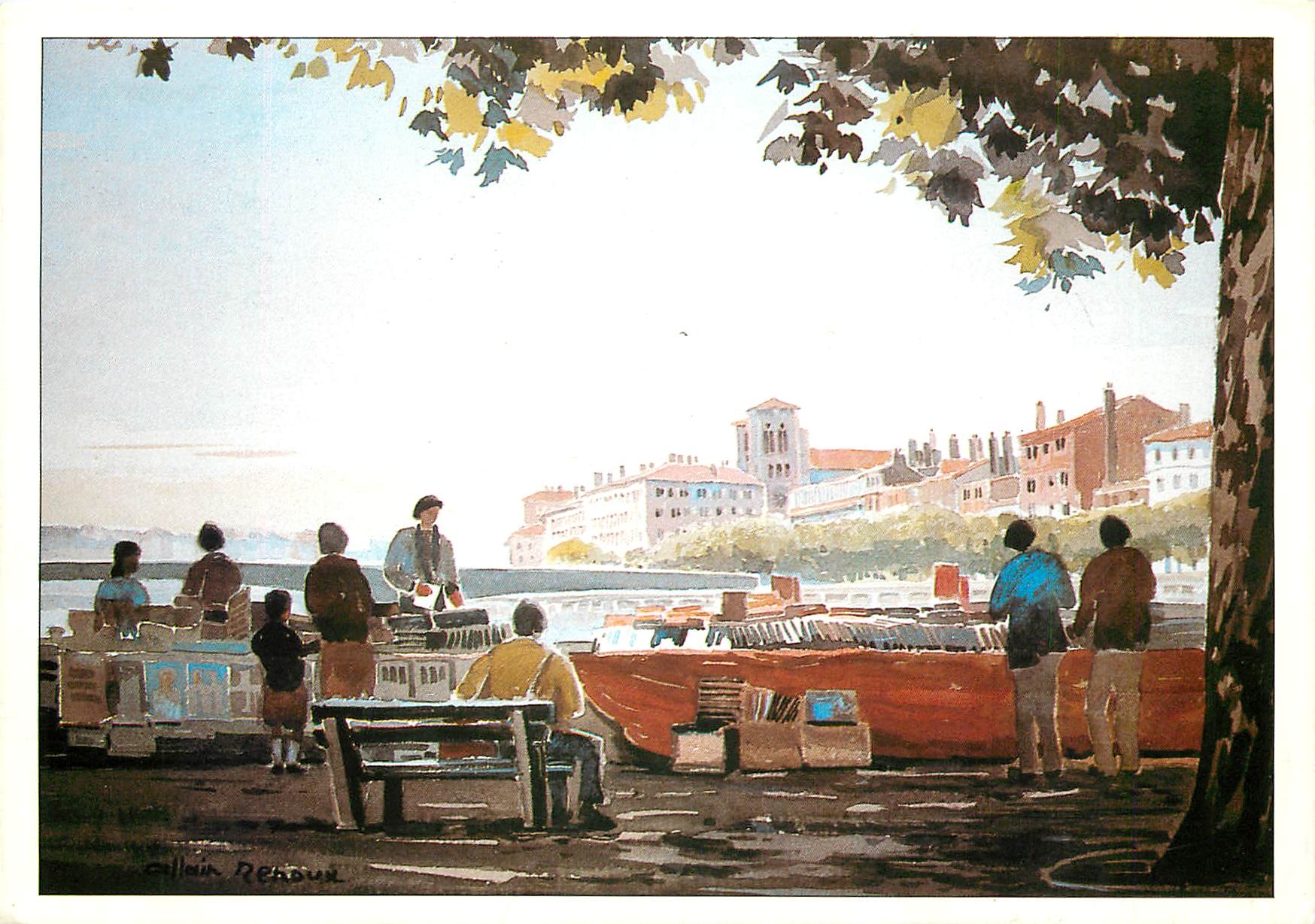 CPM Lyon Les Bouquinistes 