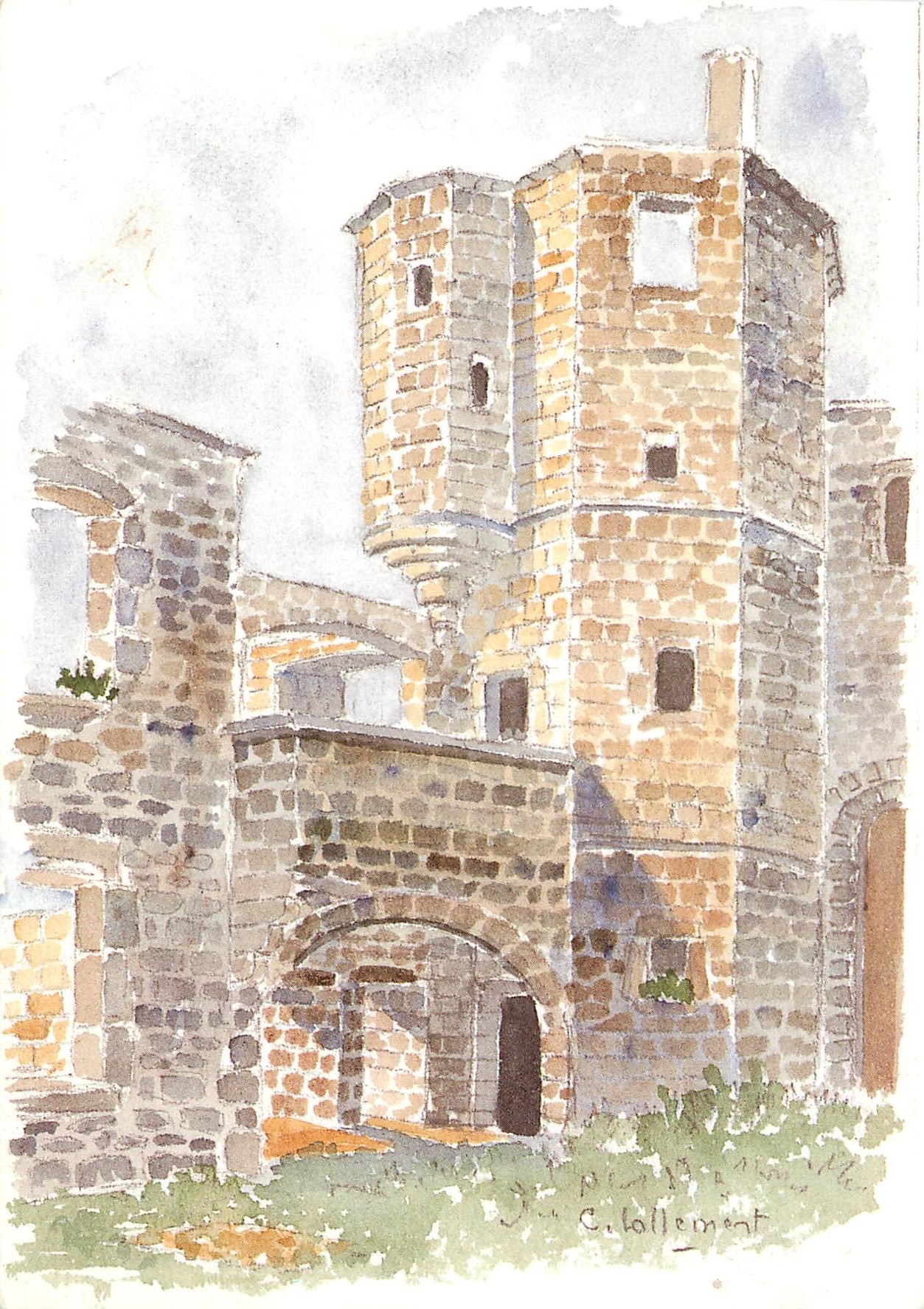 CPM Lassay les Chateaux Mayenne Chateau du Bois Thibault 