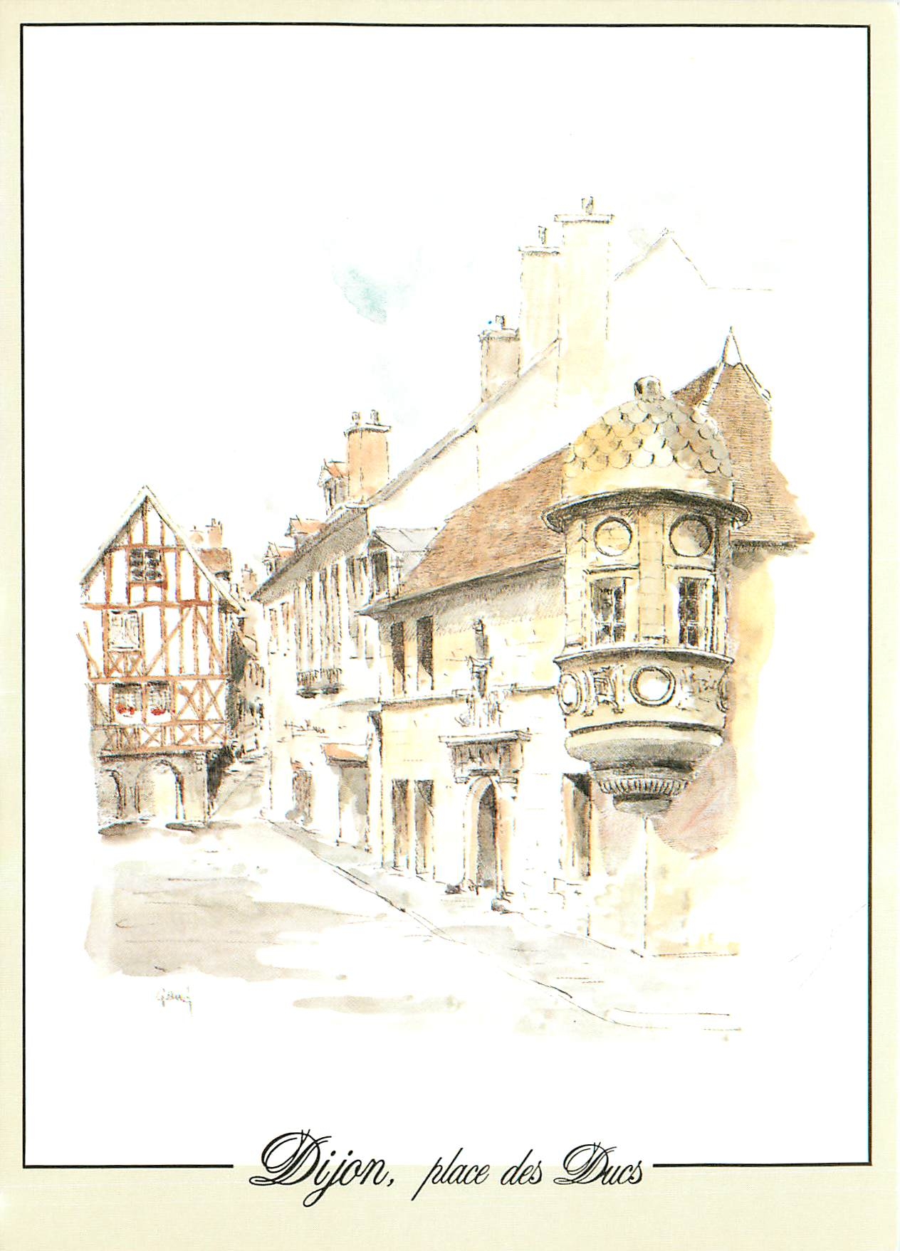 CPM Dijon Cote d'Or Echauguette de l'Hotel de Berbis 