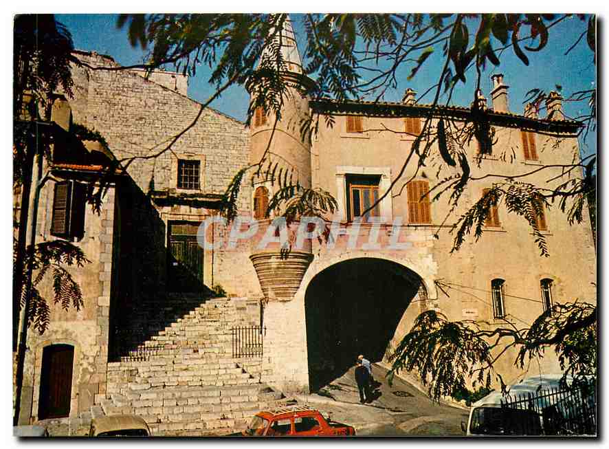 CPM La Cote d'Azur Varoise Hyeres les Palmiers Place Saint Paul 