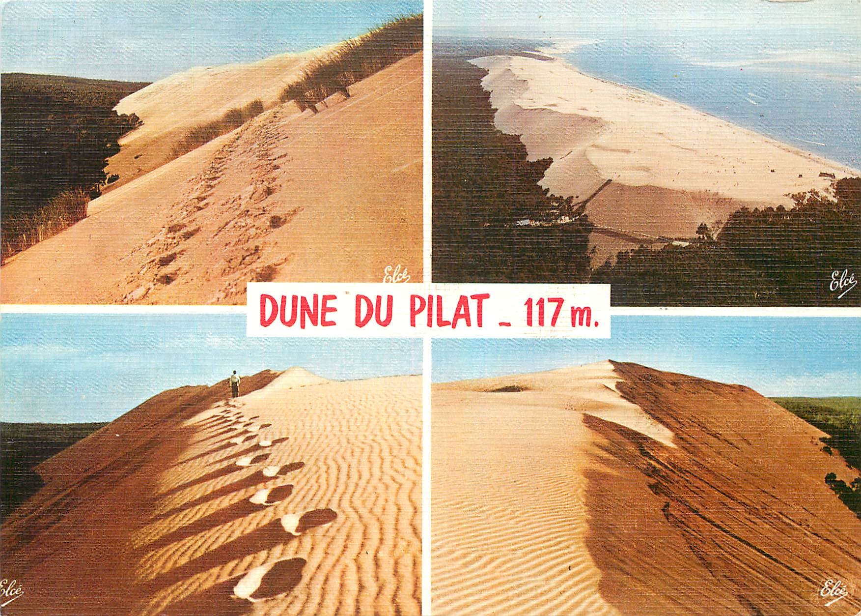 CPM Pillat Plage Dune du Pilat La plus haute d'Europe 