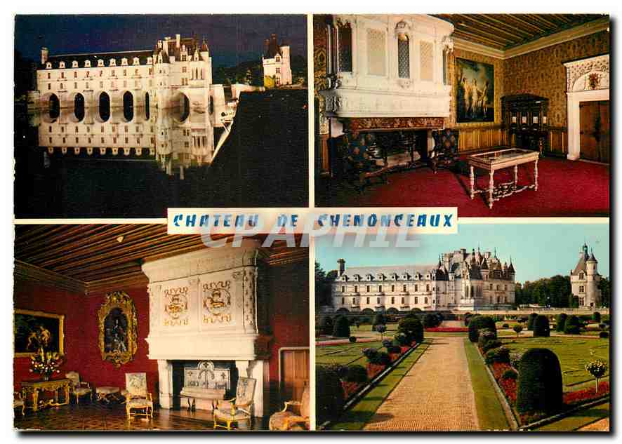 CPM En Touraine Chateau de Chenonceaux Indre et Loire 