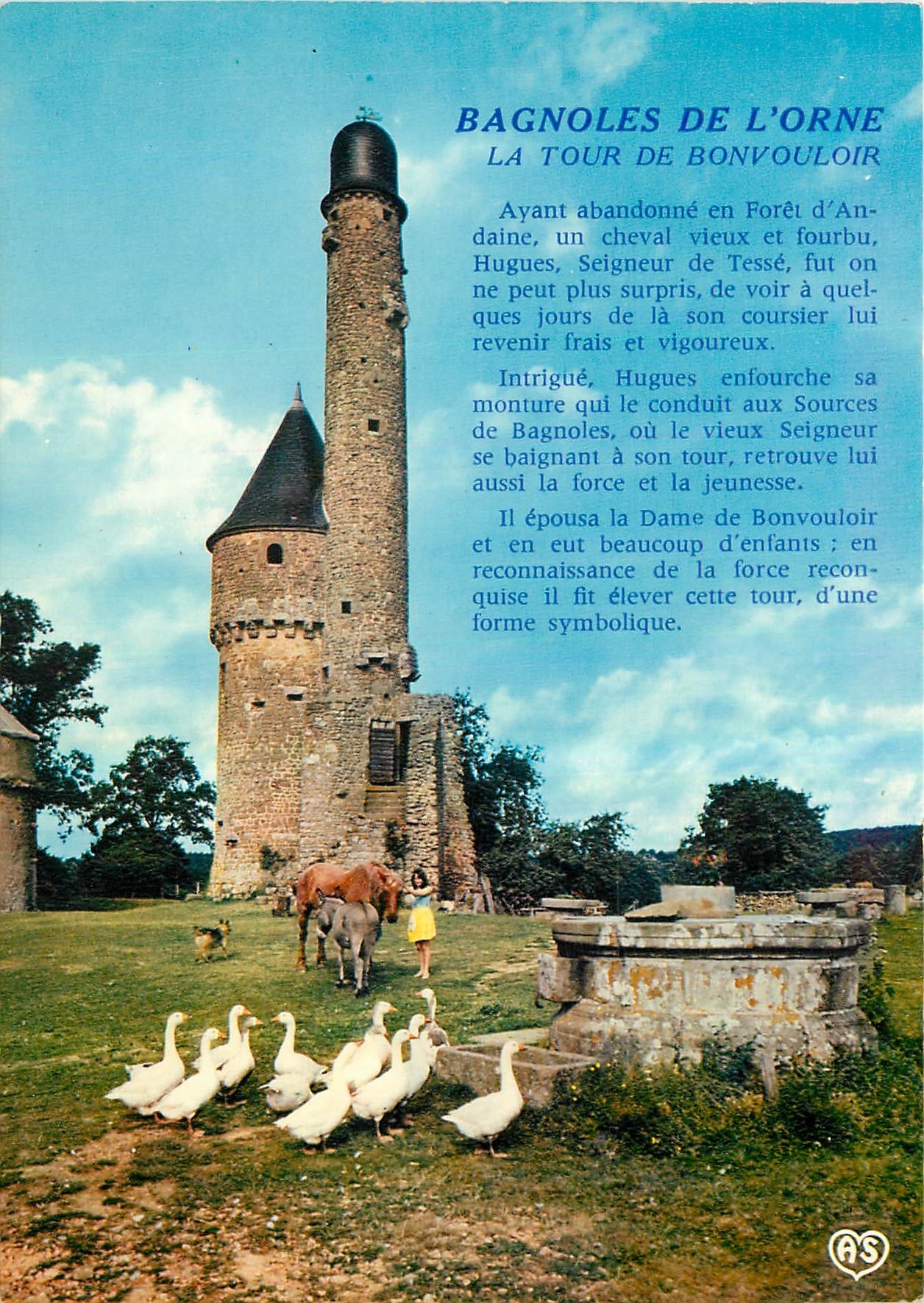 CPM Bagnoles de l'Orne Orne La tour de Bonvouloir 