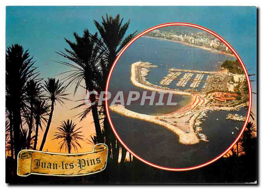 CPM La Cote d'Azur inoubliable Juan les Pins 