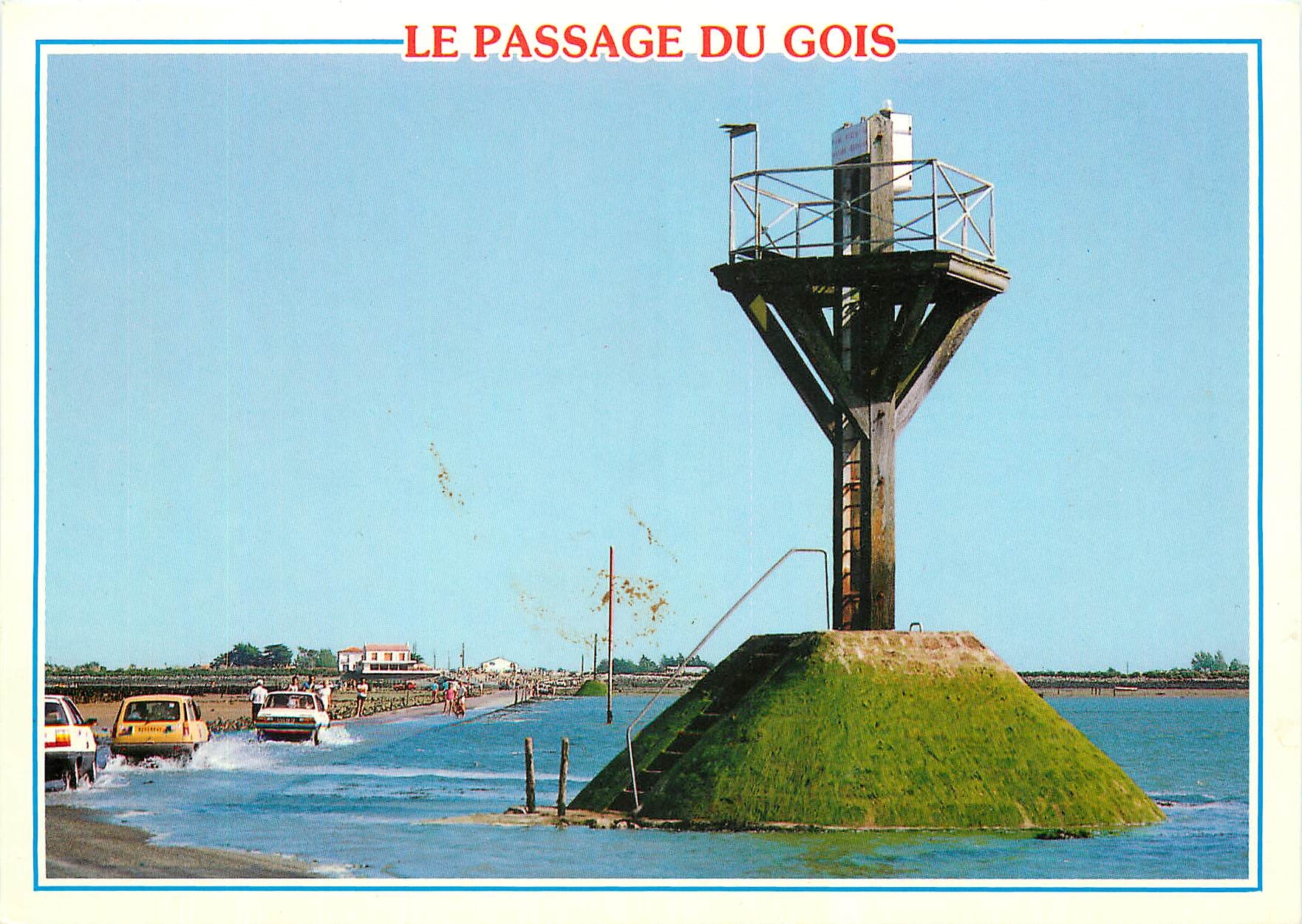 CPM Le Passage du Gois Vendee Ile de Noirmoutier 