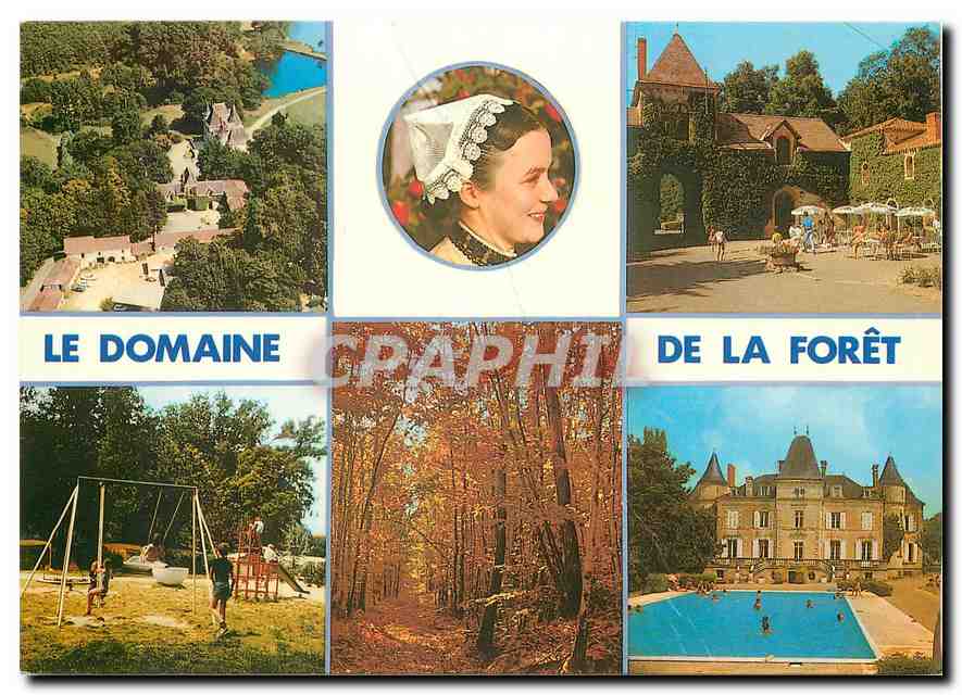 CPM Saint Julien des Landes Vendee Le Domaine de la Foret 
