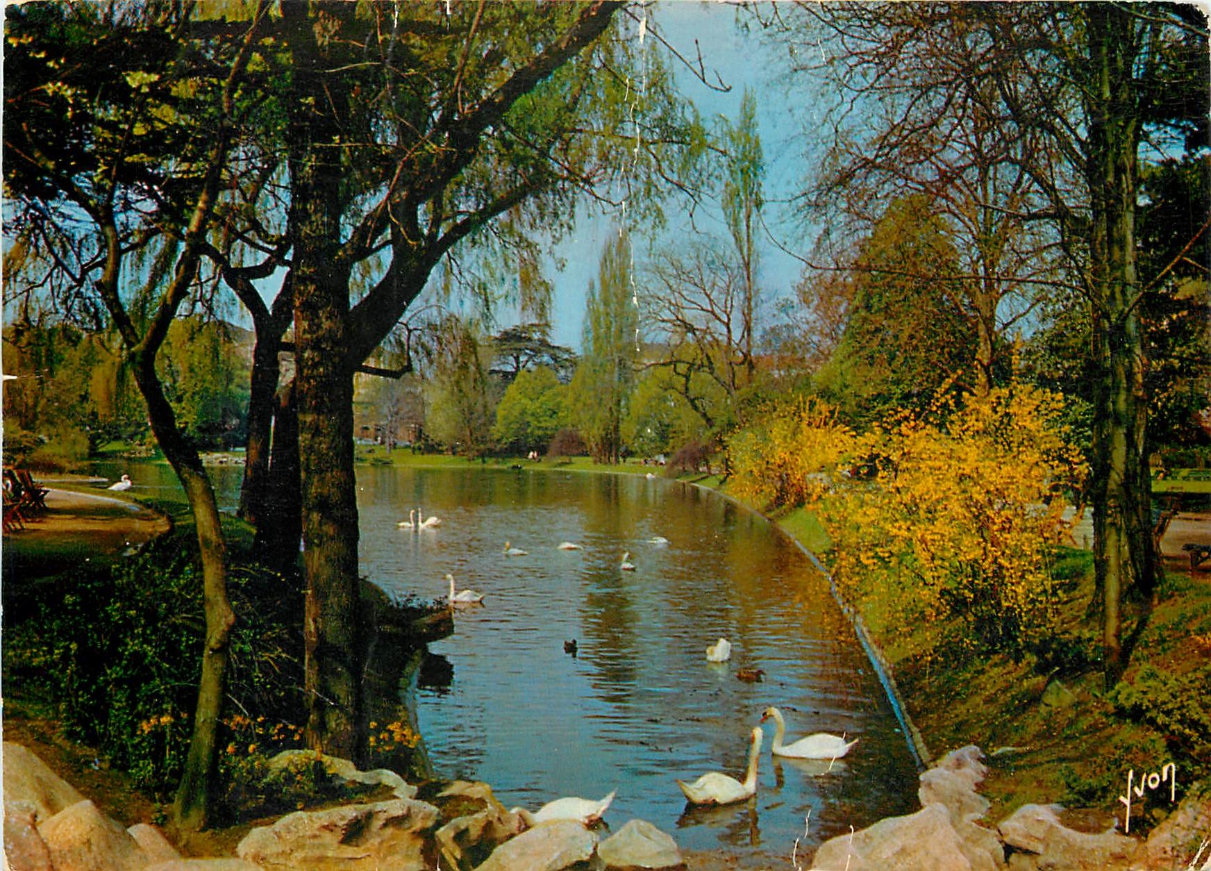 Parc Monceau — Paris — Éditeur J. von — n° 6702