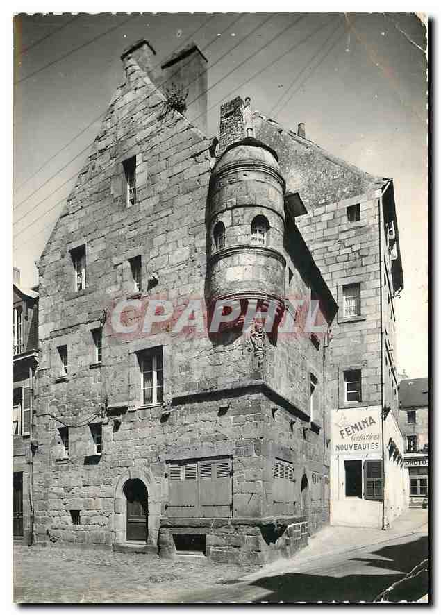 CPM En Bretagne Saint Pol de Leon Finistere Maison Prebendale 