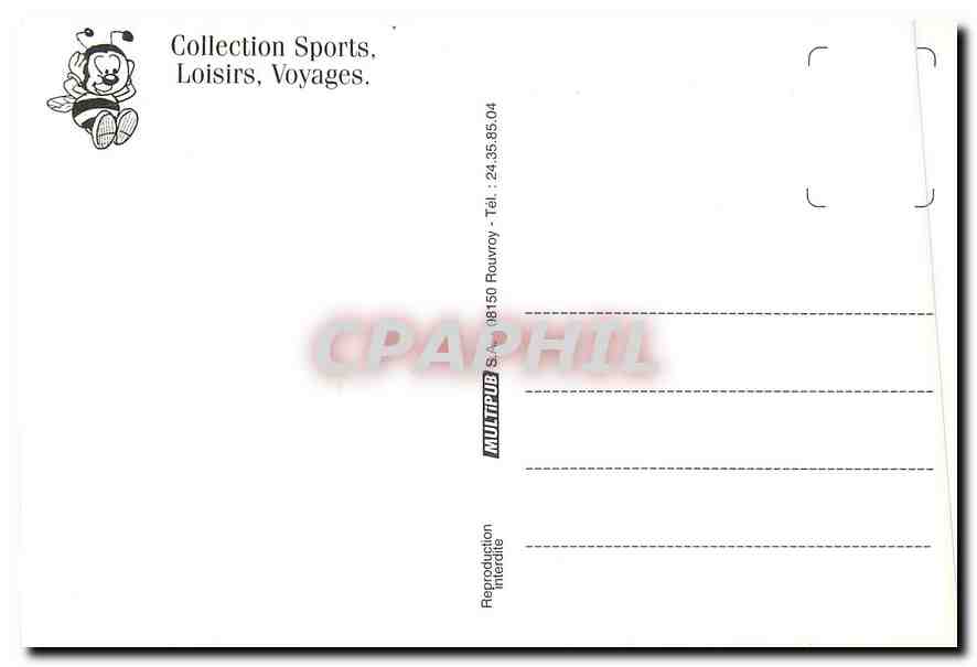 CPM Collection Sports Loisirs Voyages Jeux Olympiques — Rückseite