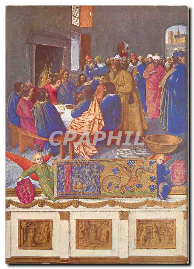 CPM Fouquet Jean Miniatures executiees La Cene 