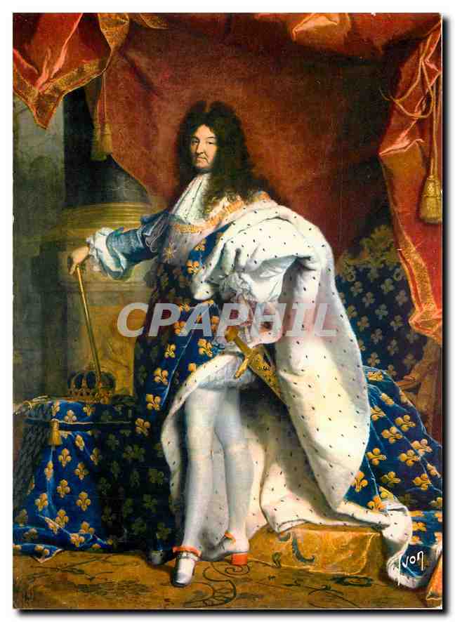 CPM Couleurs et Lumiere de France Louis XIV par Rigaud 