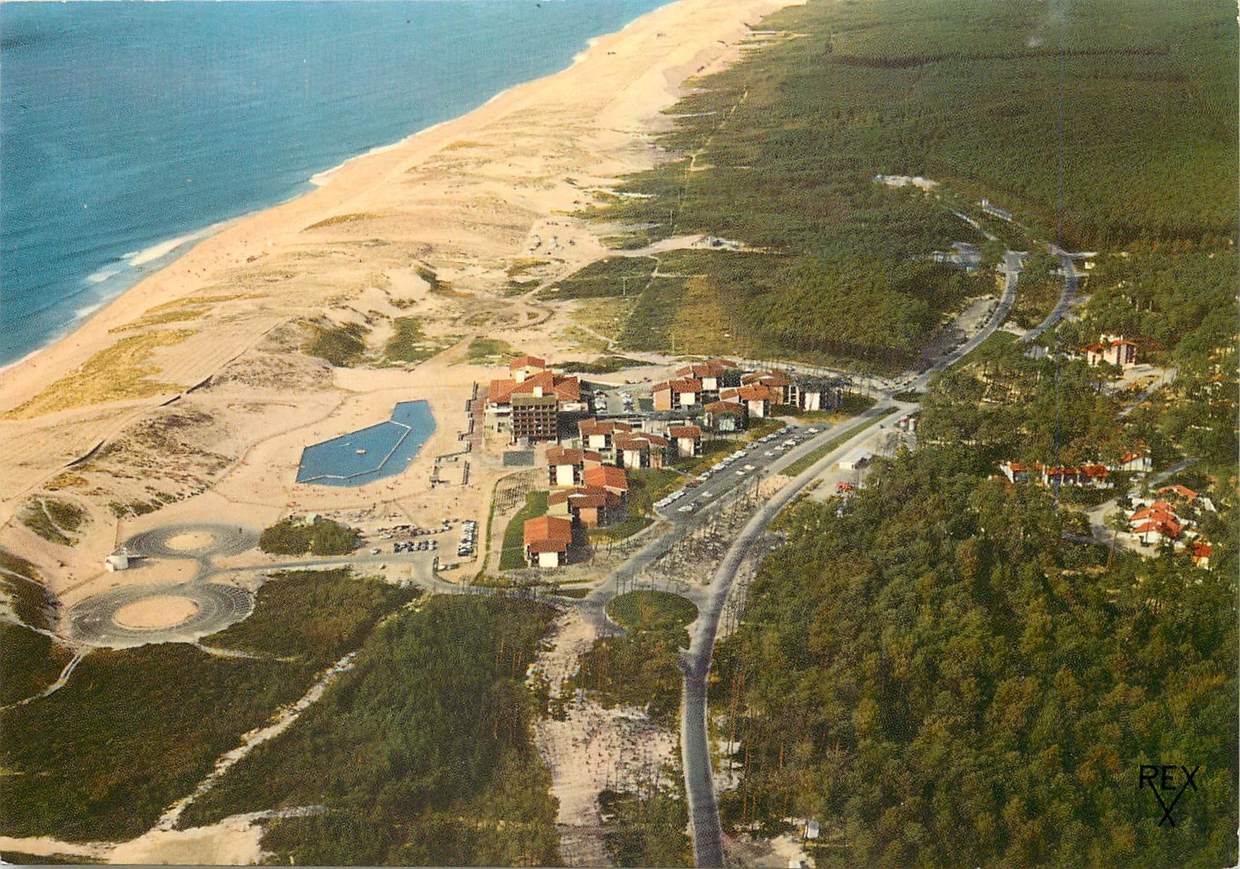 CPM Seignosse Le Penon Landes V.V.T. Vue d'Avion 