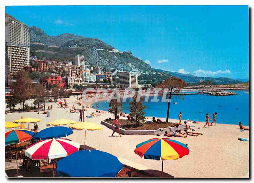 CPM Principaute de Monaco Monte Carlo La Plage du Larvotto 